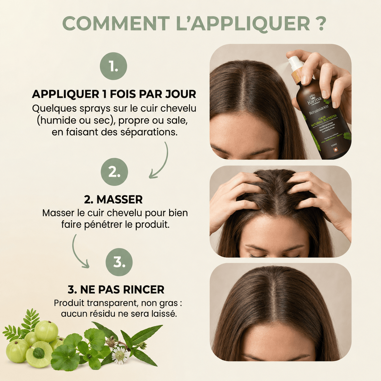 Lotion Booster – Anti-chute & pousse accélérée