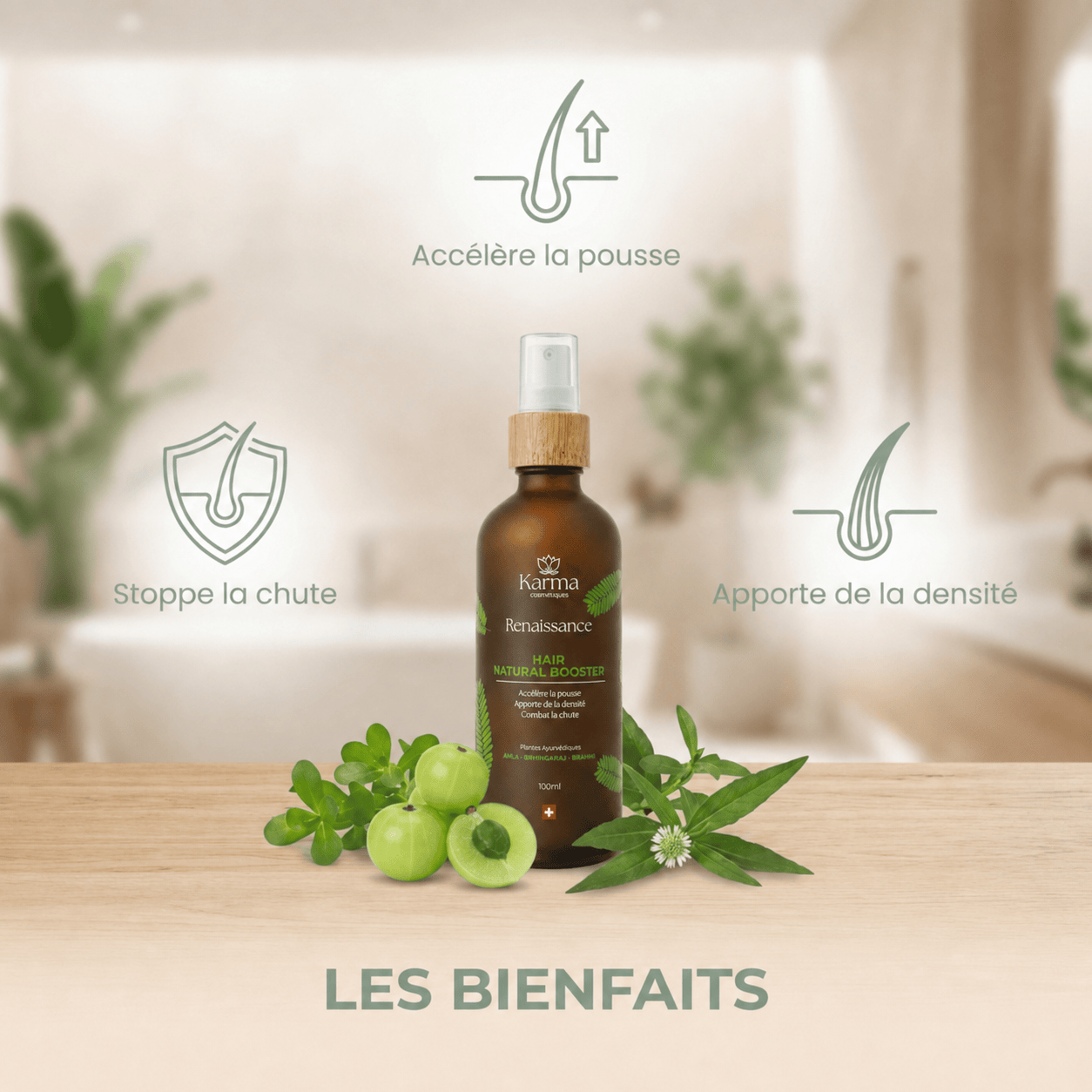 Lotion Booster – Anti-chute & pousse accélérée