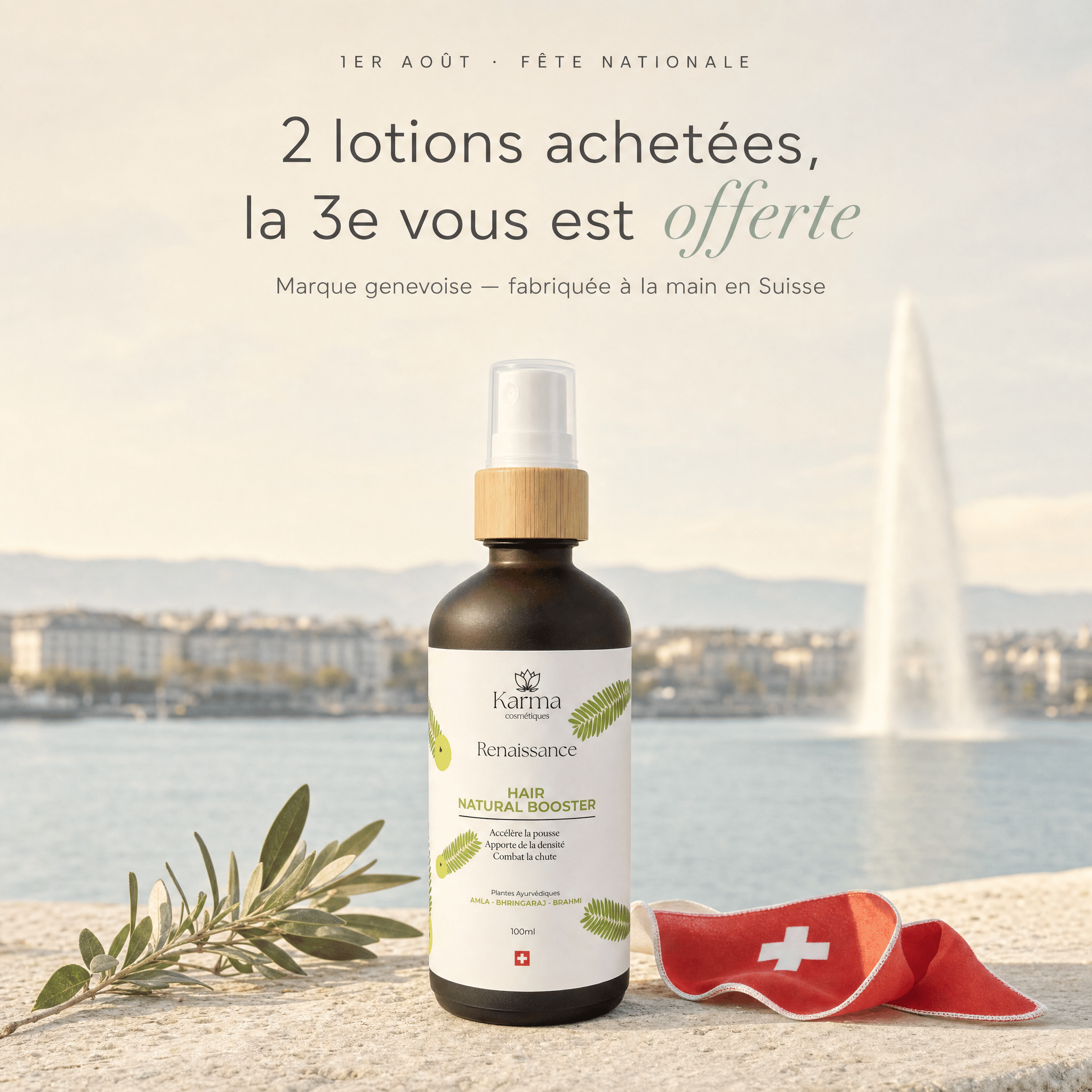 Lotion Booster – Anti-chute & pousse accélérée