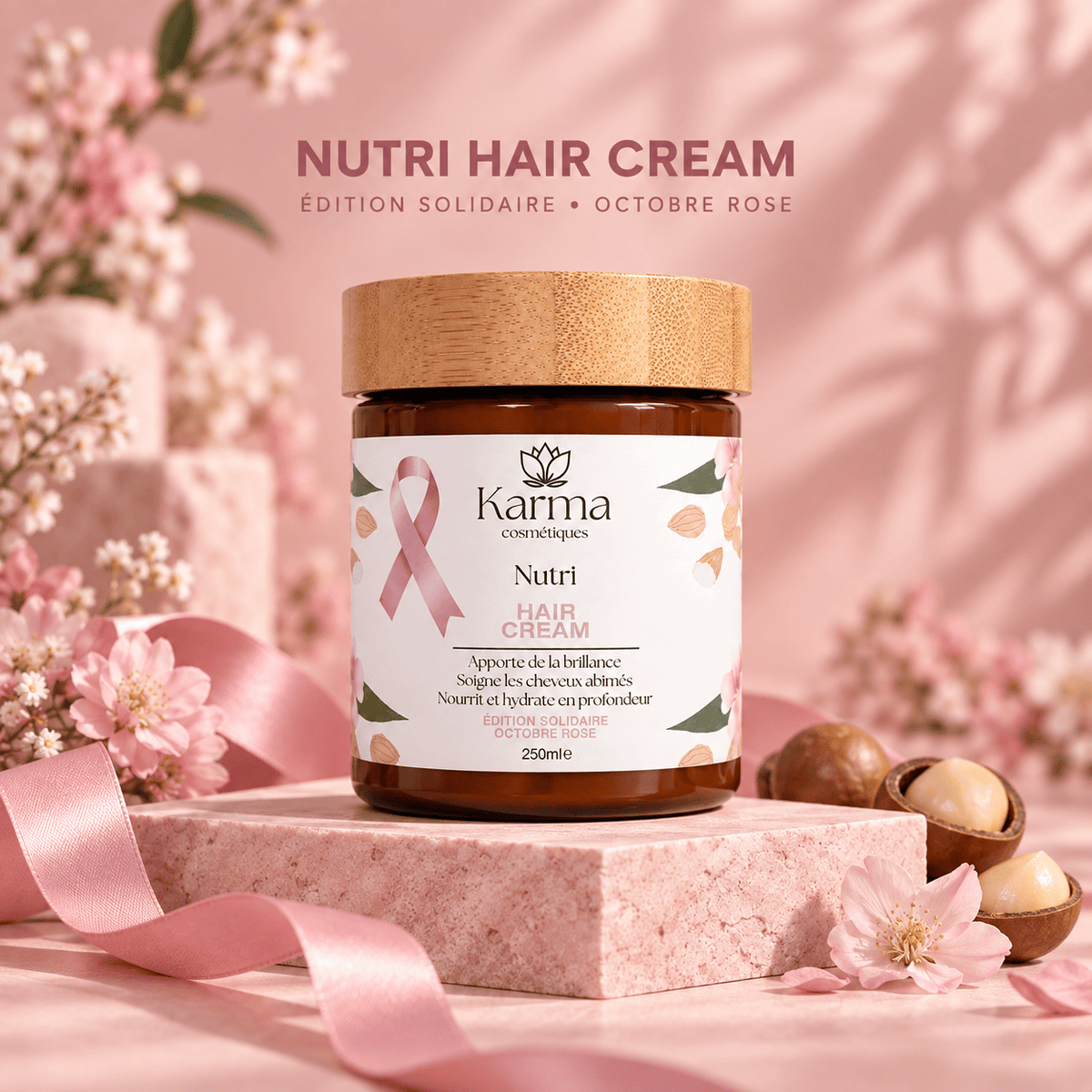 Nutri Hair Cream édition solidaire Octobre Rose