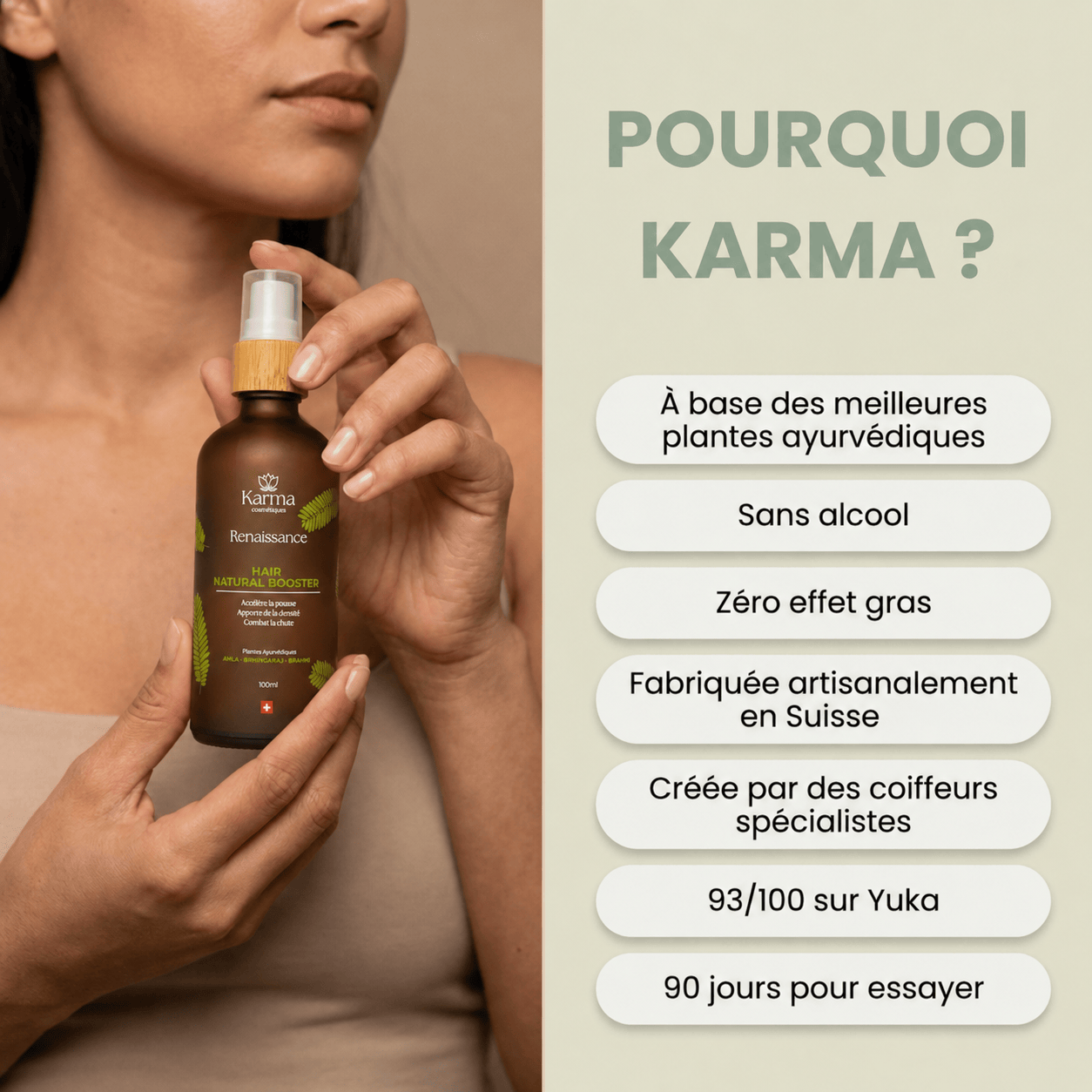 Lotion Booster – Anti-chute & pousse accélérée