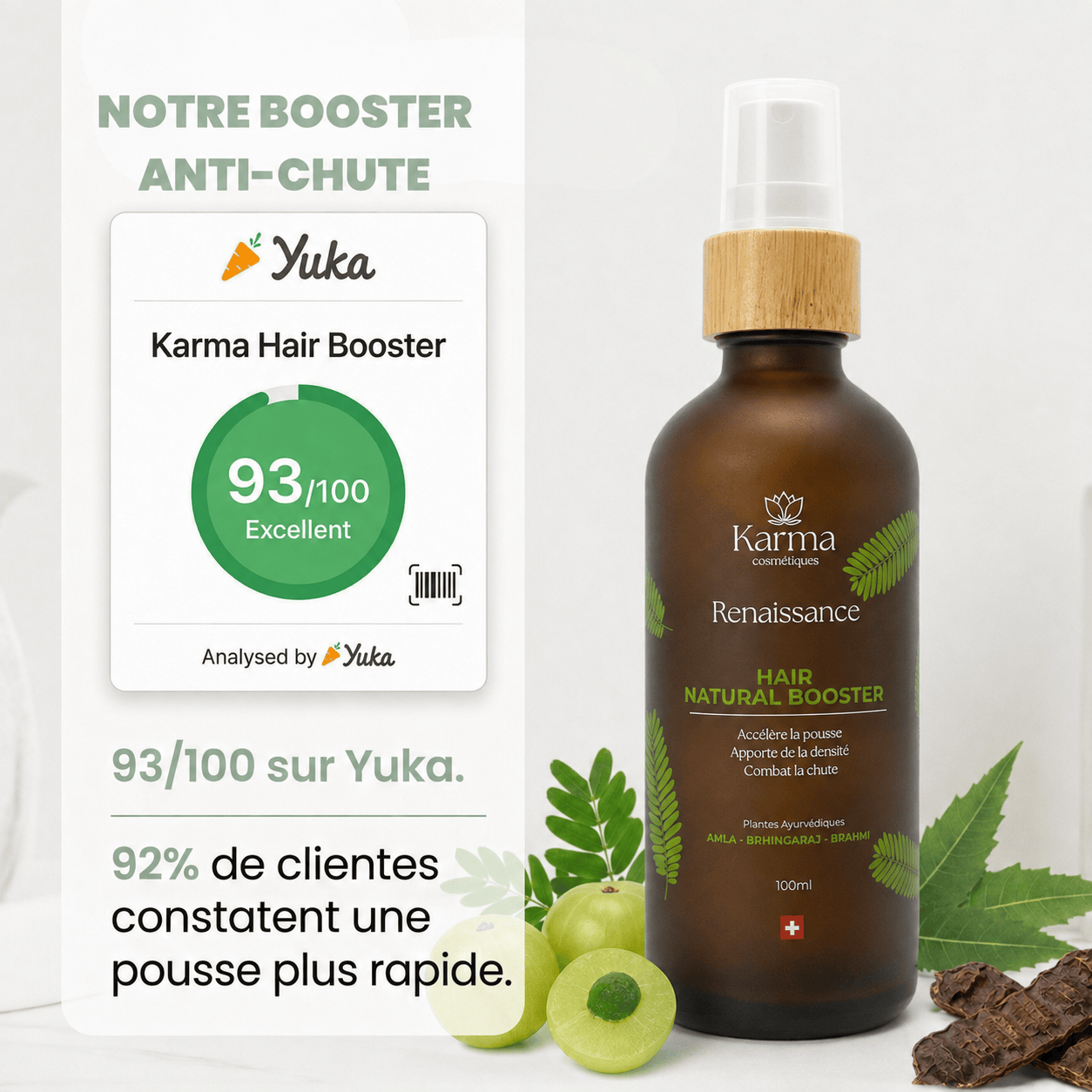 Lotion Booster – Anti-chute & pousse accélérée