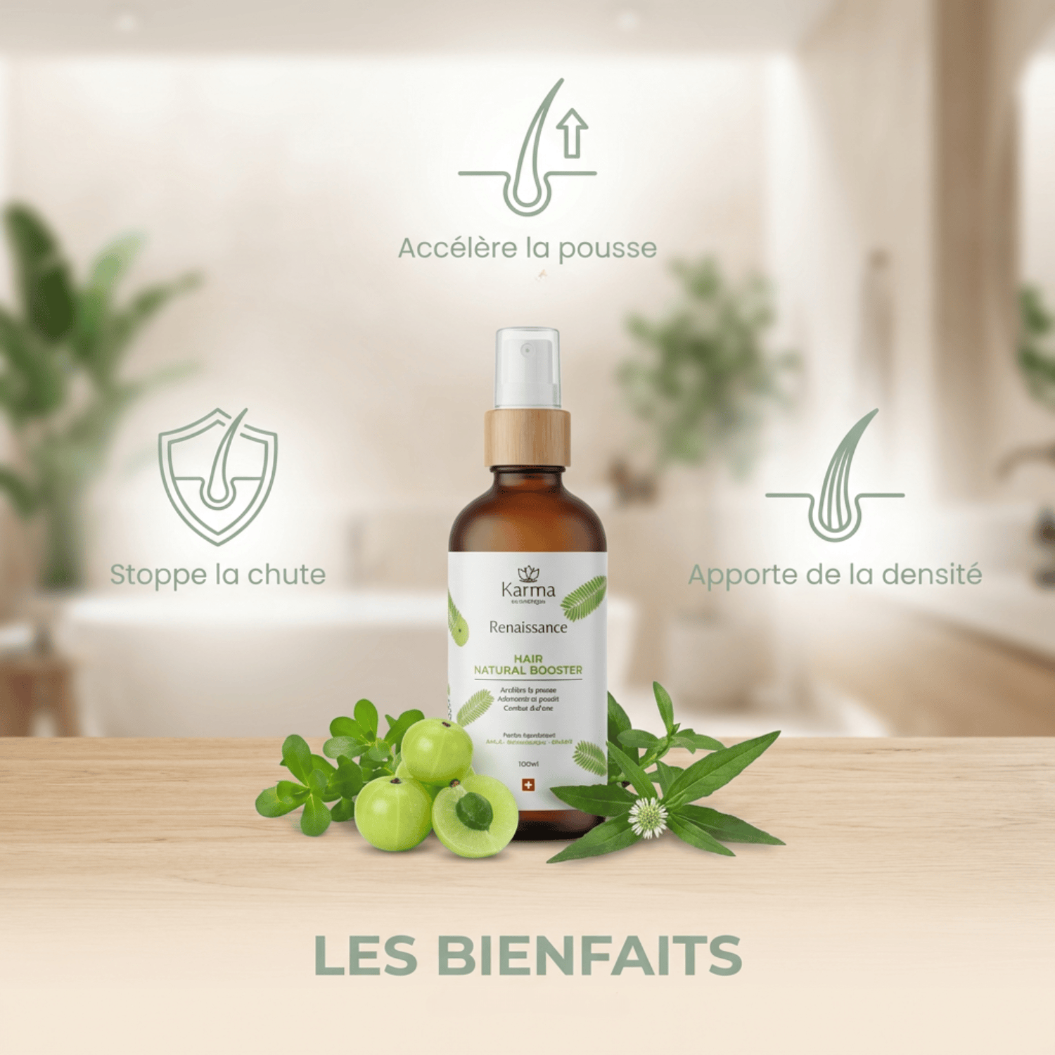 Lotion Booster Anti-chute et pousse - Homme
