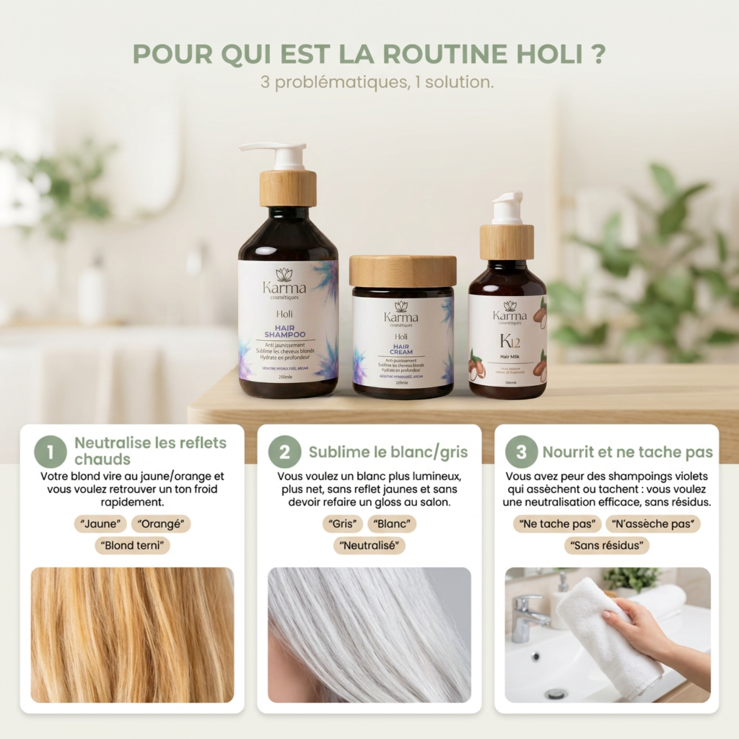 Routine Holi - Anti-jaunissement