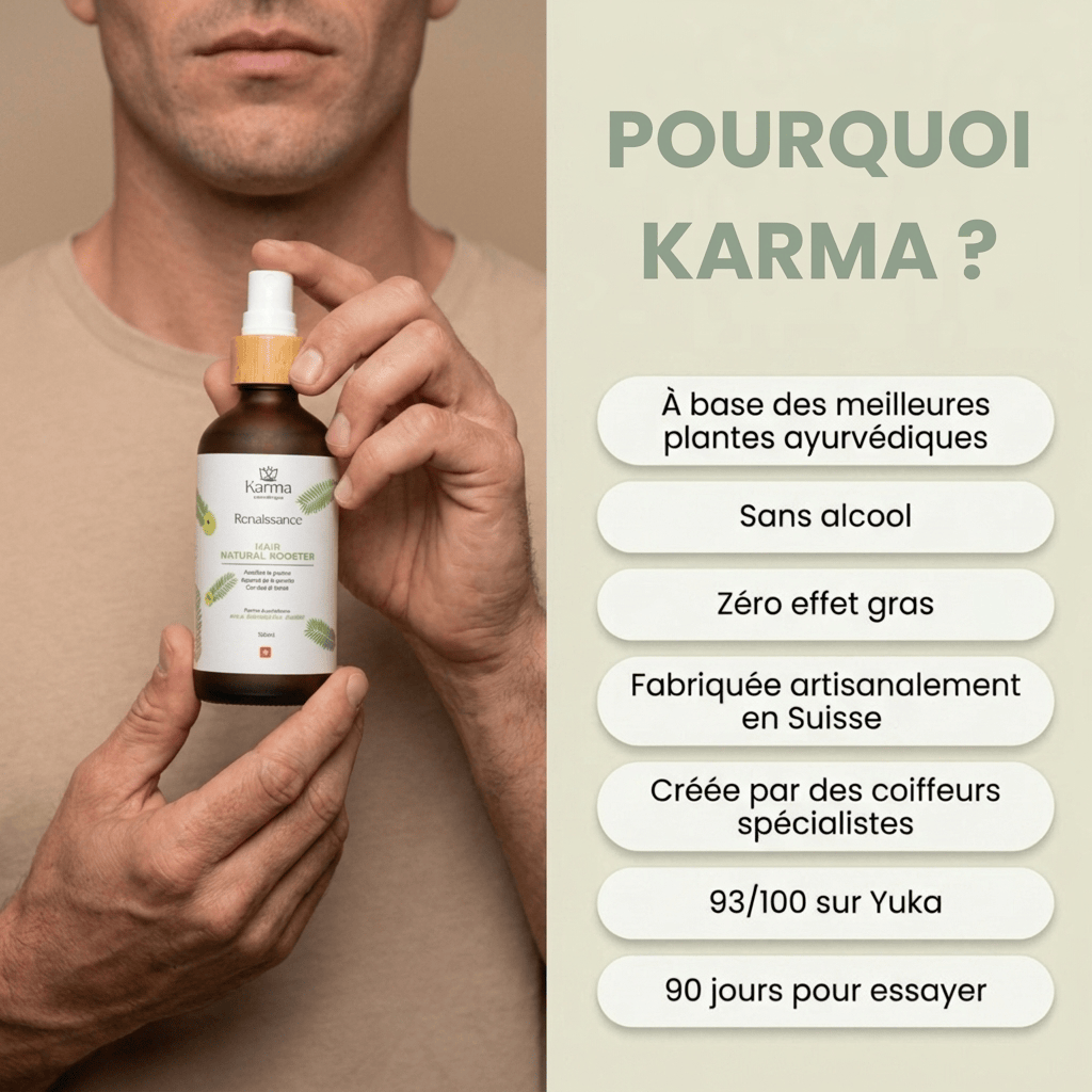 Lotion Booster Anti-chute et pousse - Homme