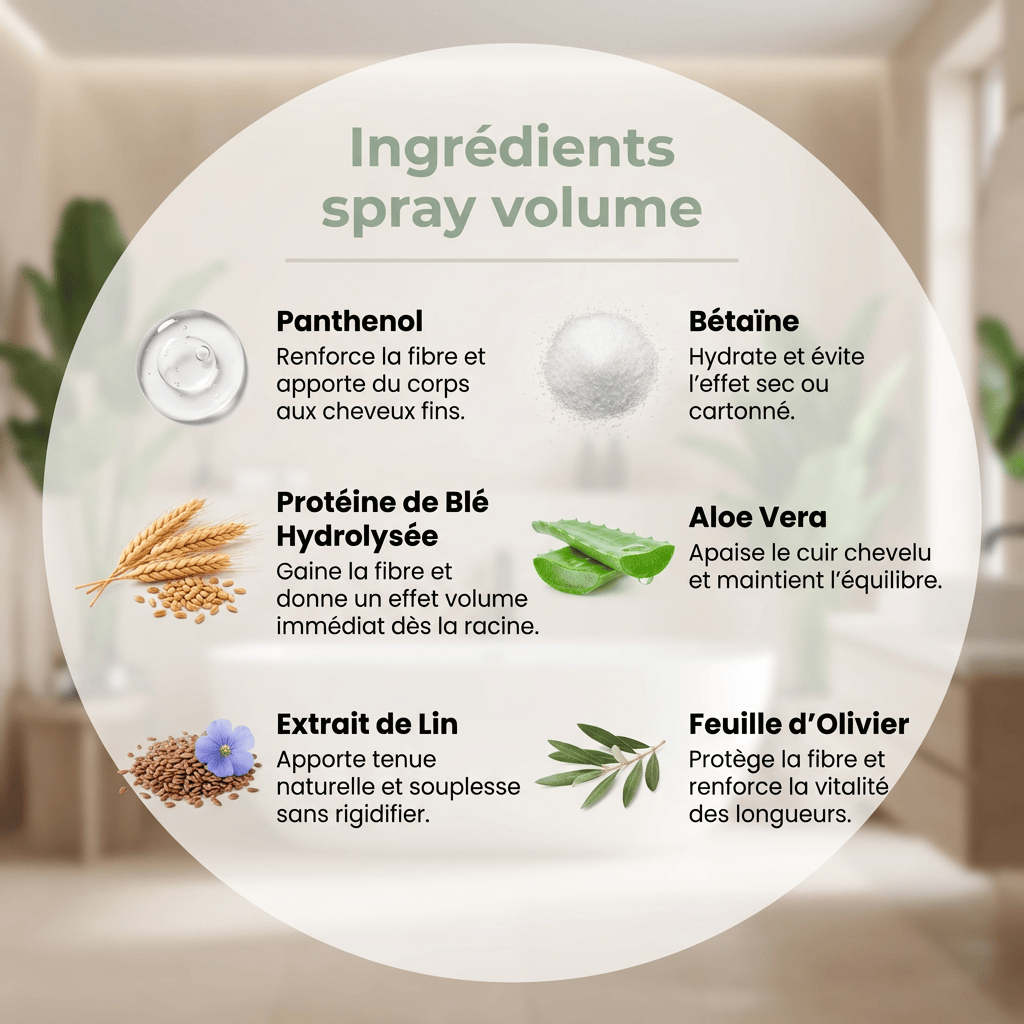 Routine Volume - Texturise les cheveux fins
